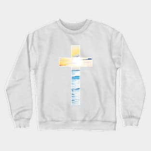 Hopeful Cross Crewneck Sweatshirt